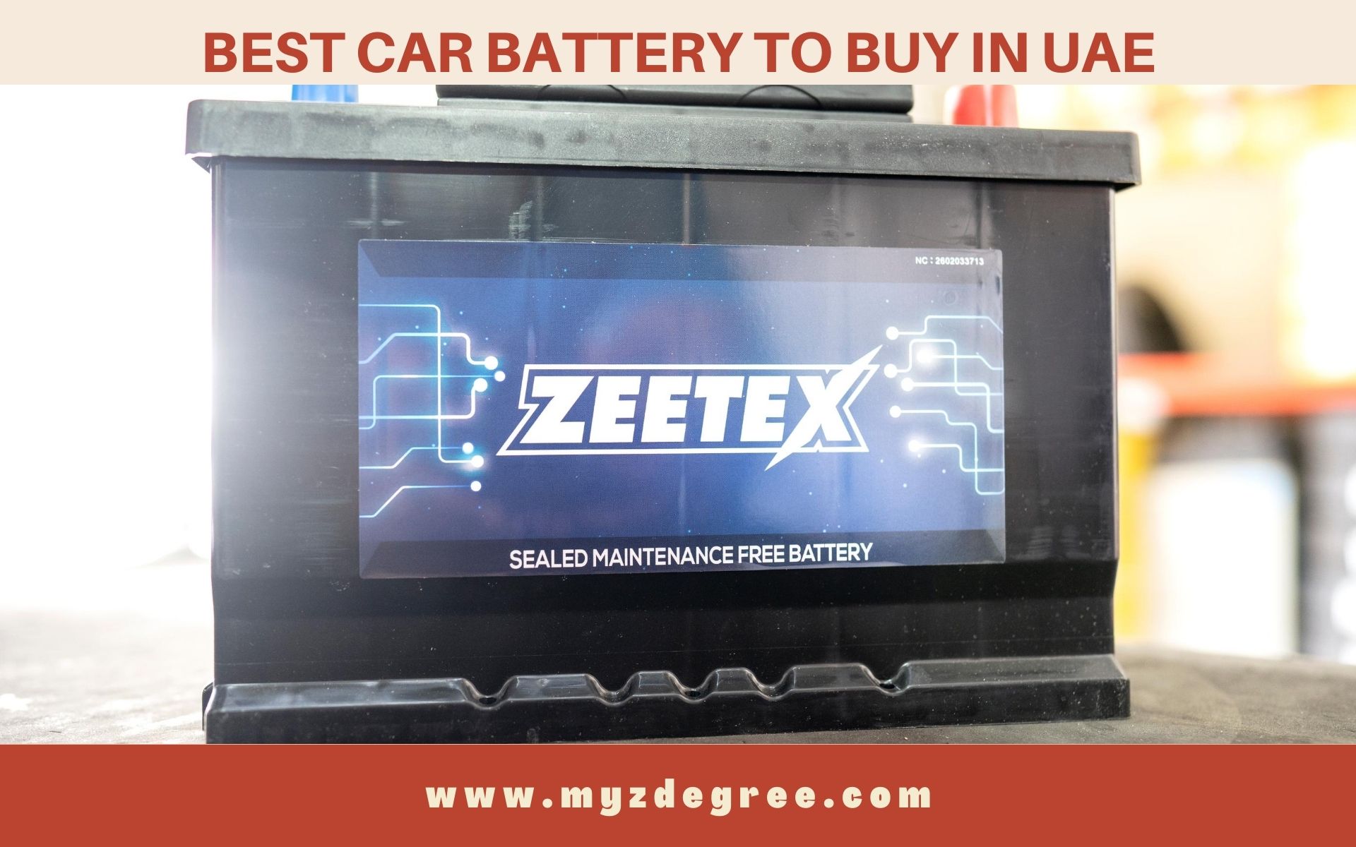 BEST CAR BATTERY TO BUY IN UAE